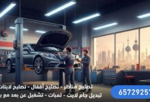 تصليح مناظر - تصليح أقفال - تصليح لايتات - تبديل جام لايت - لمبات - تشغيل عن بعد مع بصمة الكويت 24 ساعة