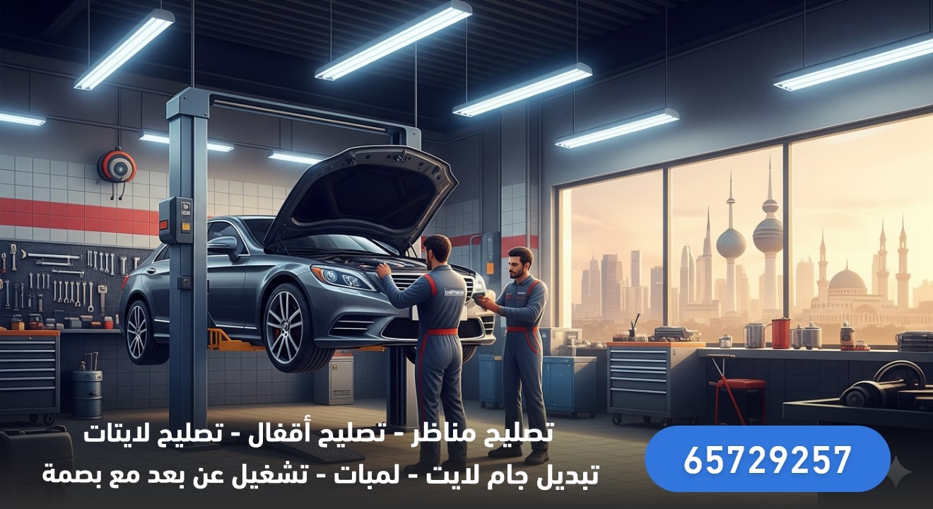 تصليح مناظر - تصليح أقفال - تصليح لايتات - تبديل جام لايت - لمبات - تشغيل عن بعد مع بصمة الكويت 24 ساعة